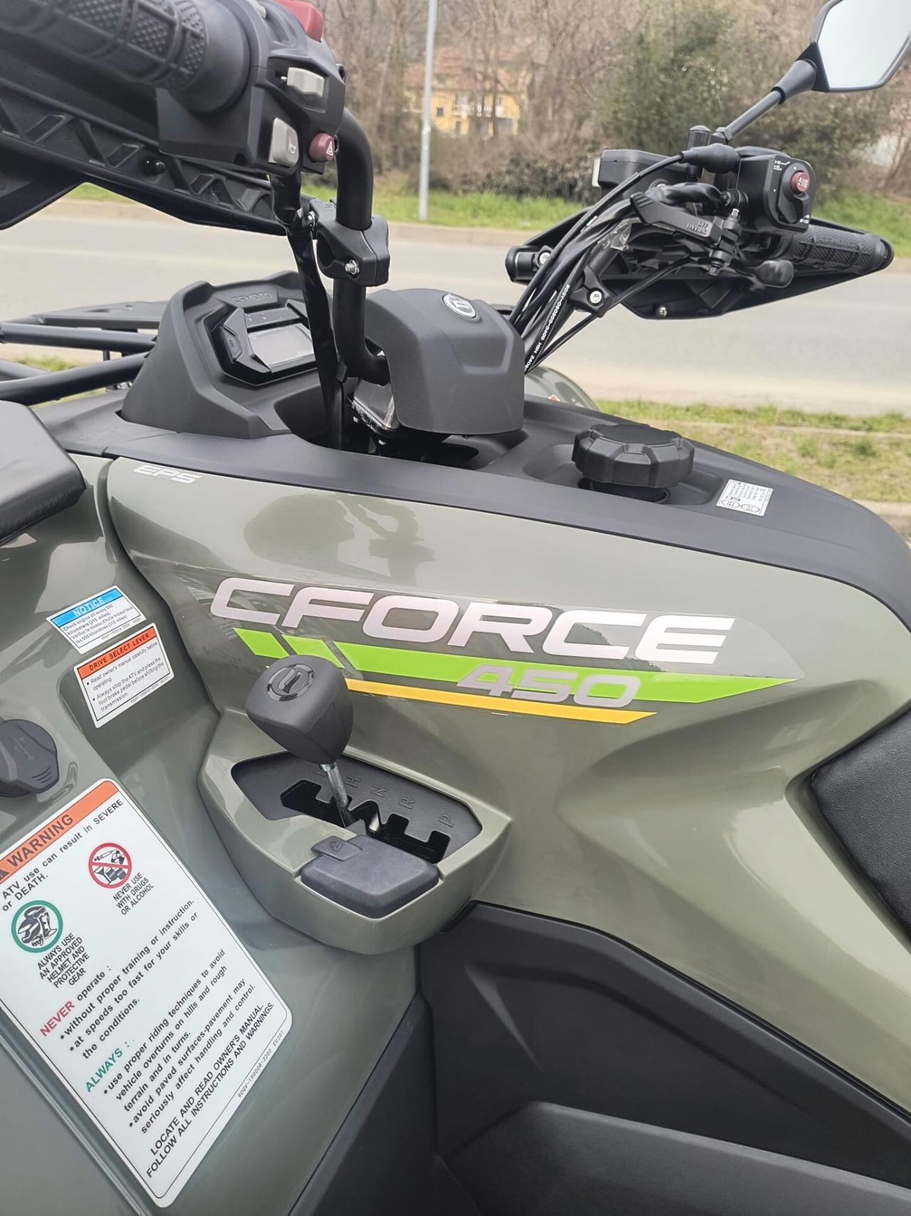 QUAD CFMOTO 450 CFORCE X4 PATENTE B