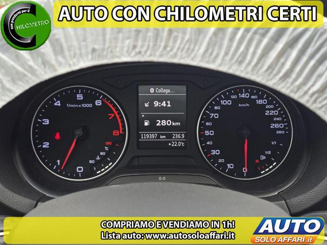 AUDI A3 SPB 1.2TFSI 110CV EURO6B NEOPATENTATI/RATE/PERMUTE