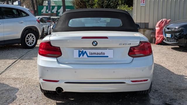BMW 218 218d Cabrio Advantage 150cv DRIVE MODE NAVIGATORE