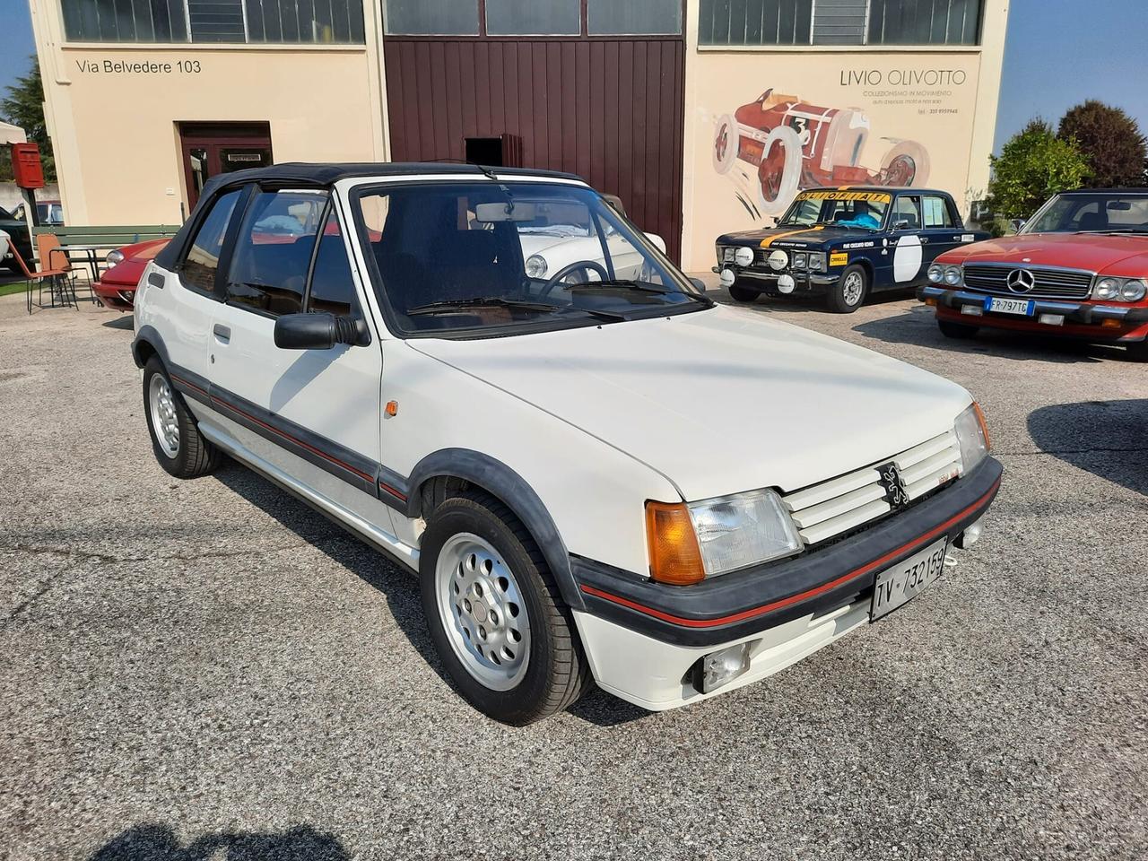 Peugeot 205 1.6 Cabriolet CTI da 115 CV del 1988
