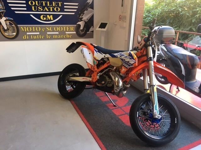 Ktm 250 EXC OMOLOGATA DA ENDURO A MOTARD