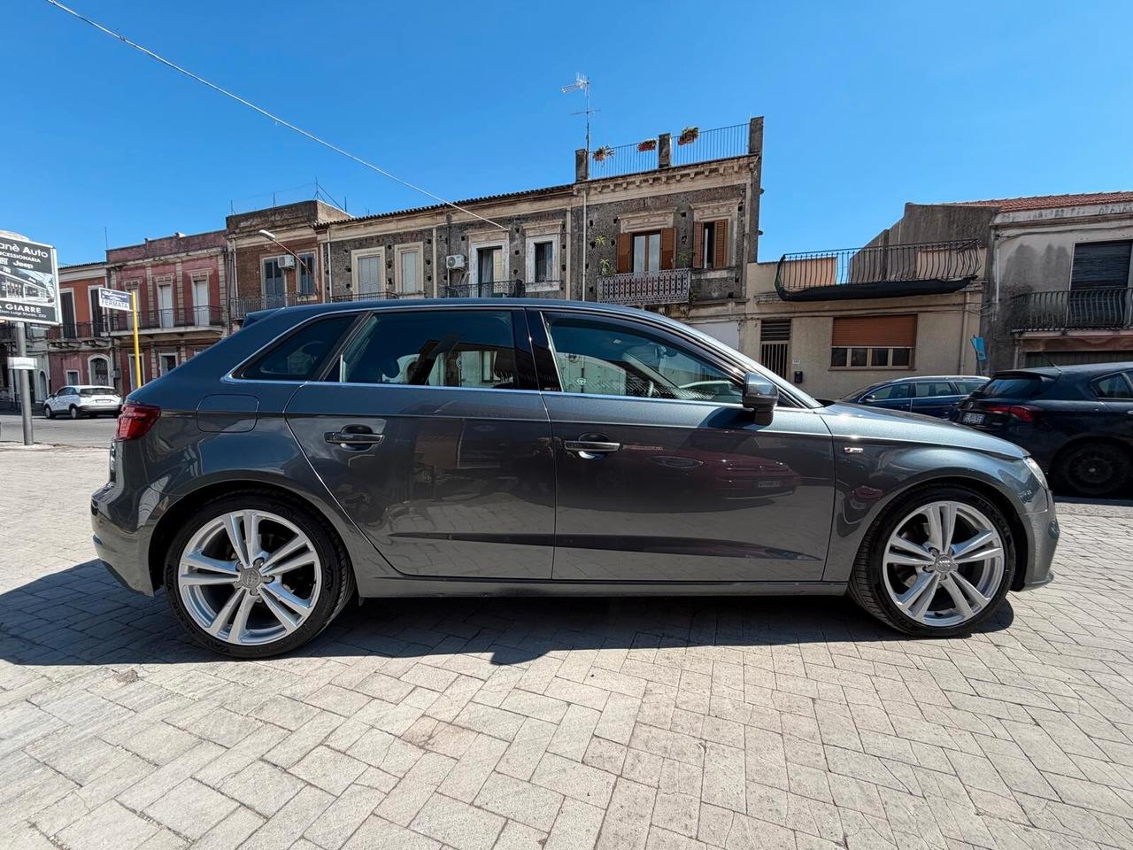 Audi A3 SPB 2.0TDI SPORT S-LINE INTERNO ESTERNO BLOCK SYSTEM