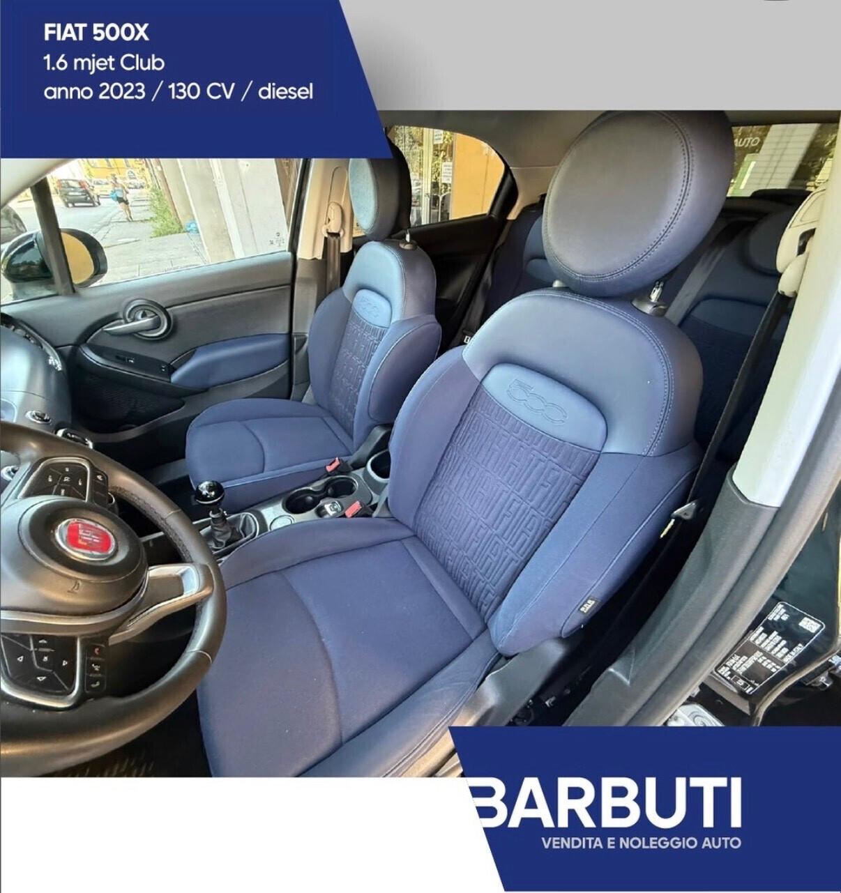 Fiat 500X 2023 - 1.6 mjet Club 130cv
