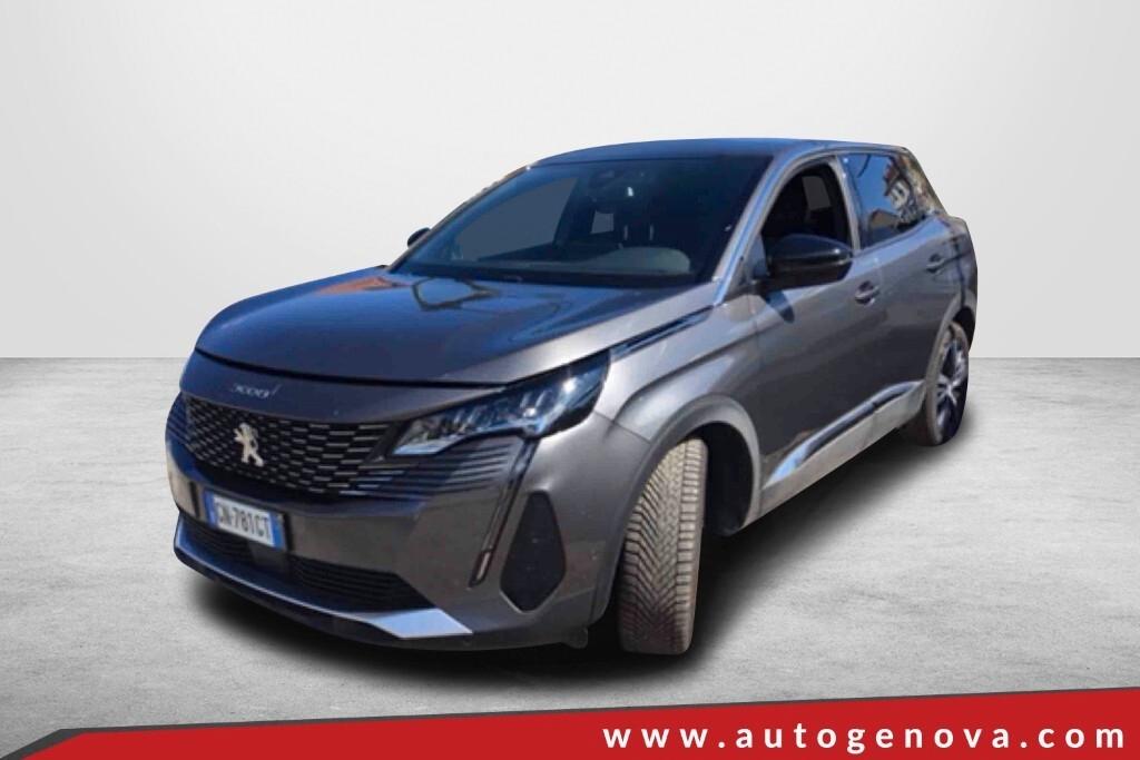 PEUGEOT 3008 1.5 BLUEHDI 130CV EAT8 SeS ALLURE PACK ( FARI LED - I-COCKPIT - CRUISE - NAVI - MIRROR - PDC - TELECAMERA POST. - CERCHI 18 )