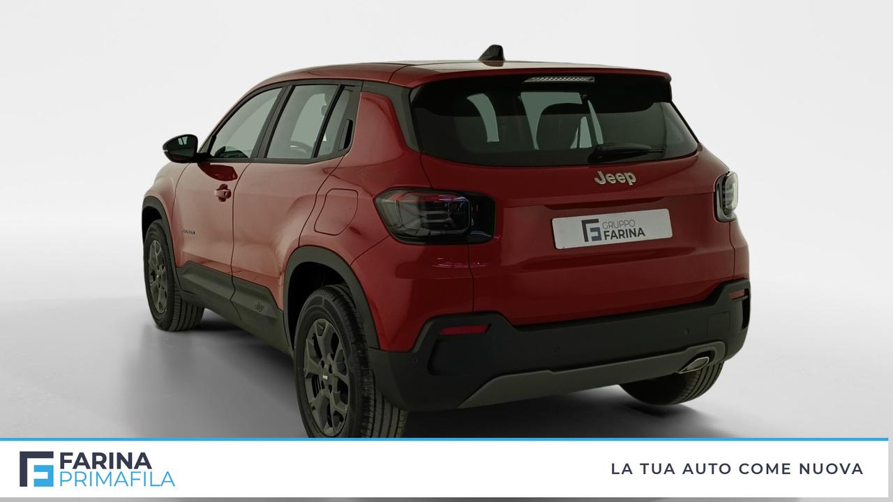 JEEP Avenger 1.2 turbo Longitude fwd 100cv