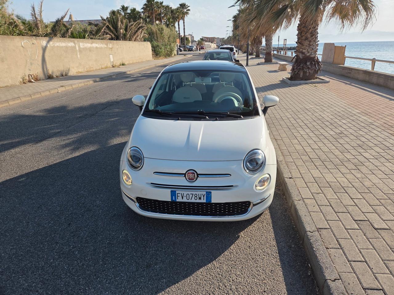 Fiat 500 1.2 Lounge White 2019