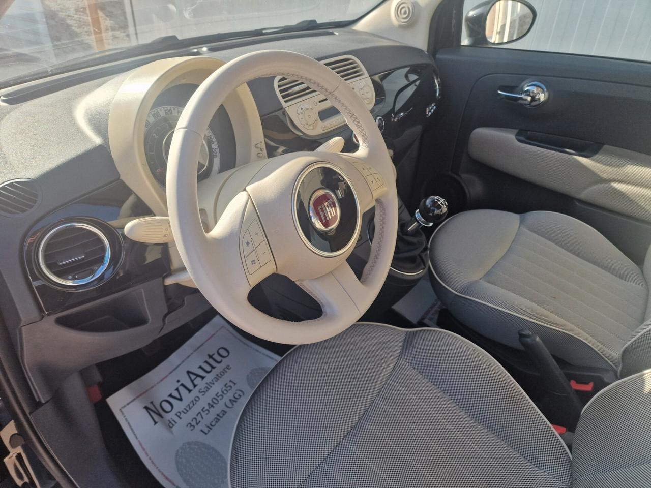 Fiat 500 Lounge 1.3 MTJ 75CV Tetto Panoramico