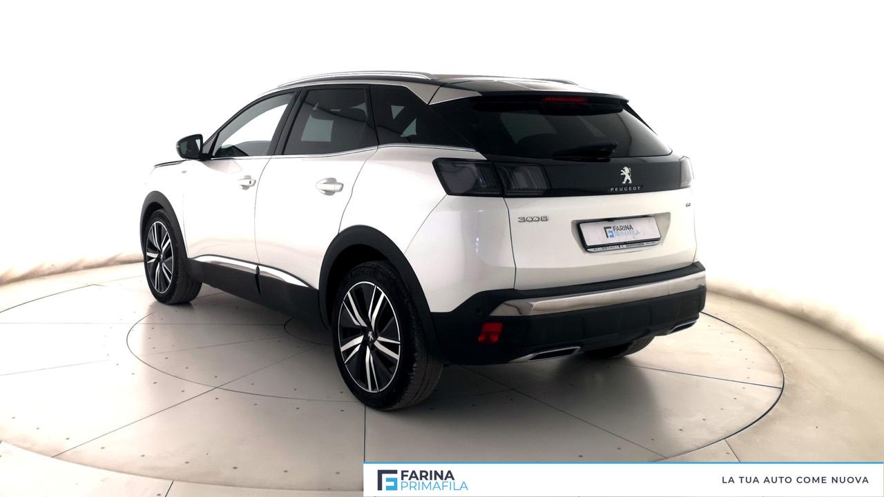 PEUGEOT 3008 II 2021 - 3008 1.5 bluehdi GT s&s 130cv eat8