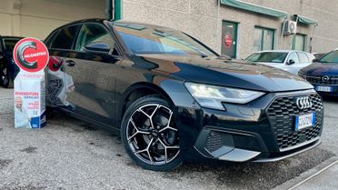 AUDI A3 SPORTBACK 2.0 TDI 30 116 CV - FULL LED, VIRTUAL COCKPIT, NEOPATENTATI