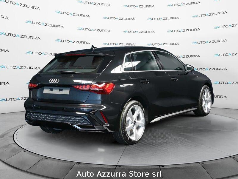 Audi A3 SPB 35 TFSI S line edition 150CV S-tronic *TETTO, 18", MATRIX, PROMO AZZURRA*