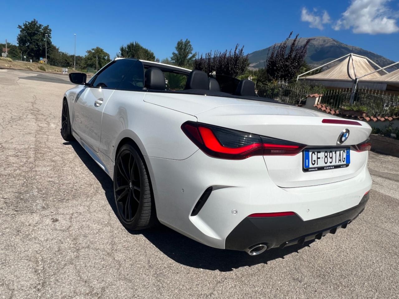 Bmw 420d 48V Cabrio Msport da vetrina si accettano permute e finanziamenti