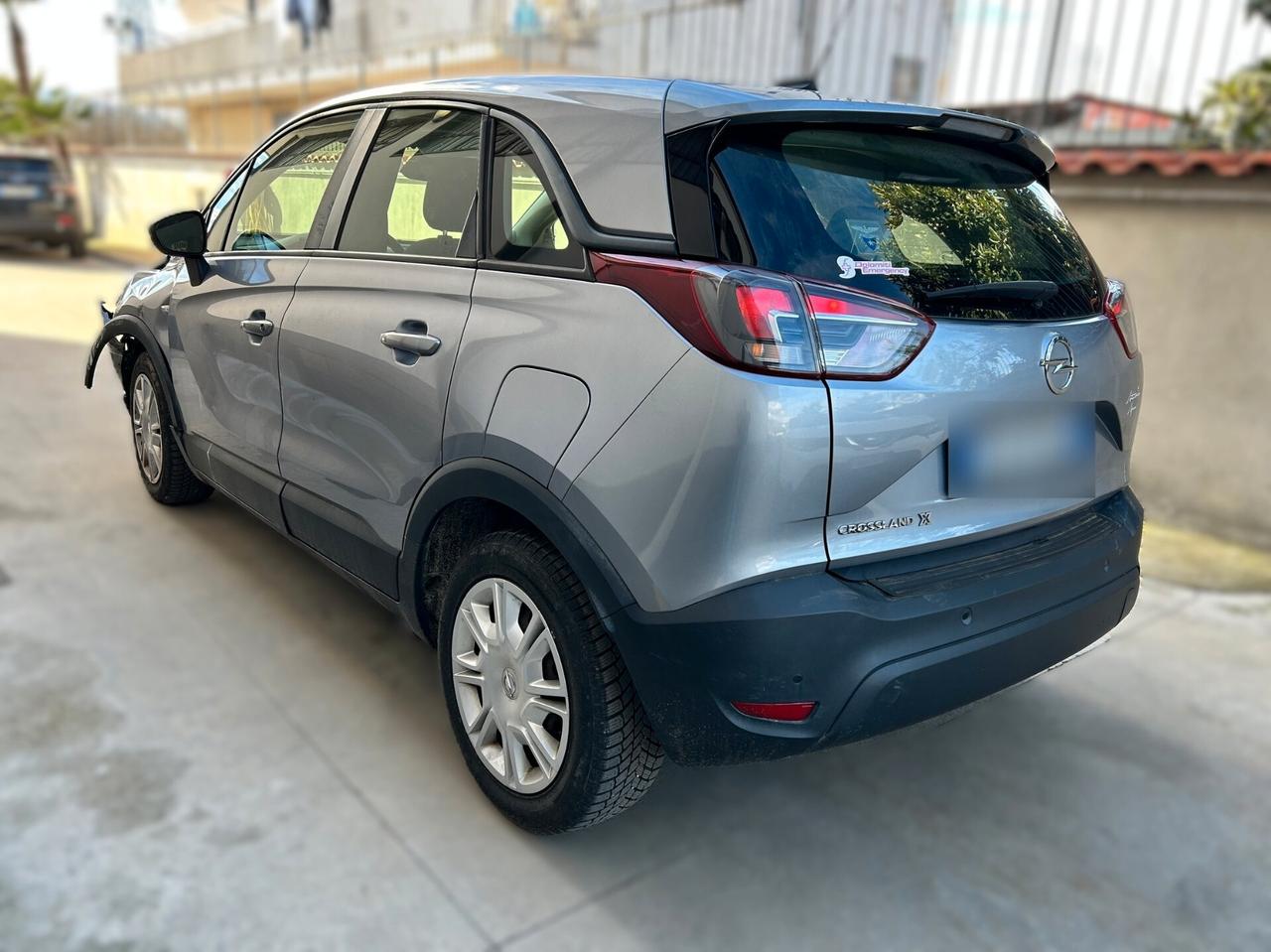 Opel Crossland X 1.2 Benzina 83CV - 2020 Incidentata
