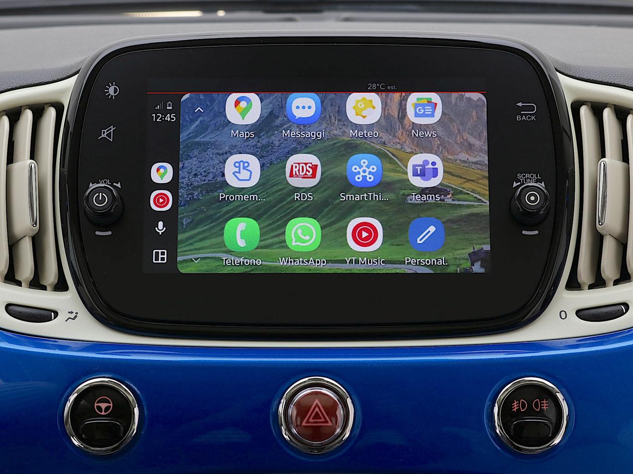 Fiat 500 1.2 Mirror - TETTO APRIBILE -