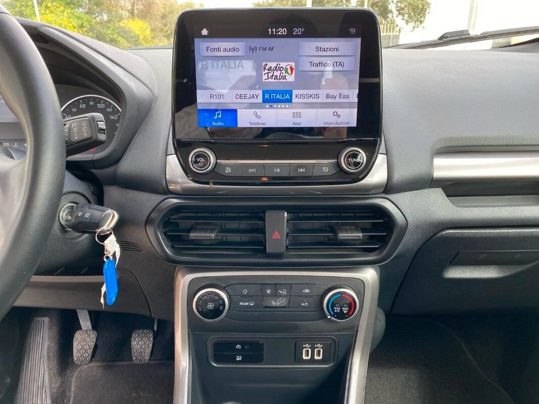 Ford EcoSport 1.5 ecoblue Plus s&s 100cv my19