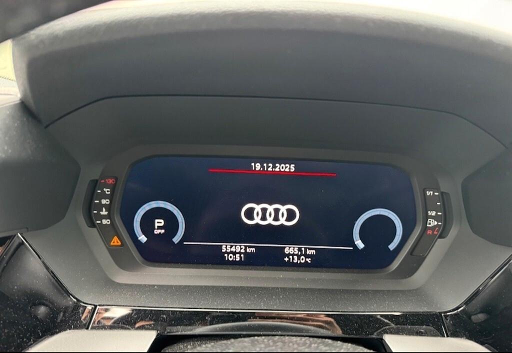 AUDI A3 SPORTBACK 35 TDI 150CV S-TRONIC BUSINESS ADVANCED ( FARI LED - VIRTUAL COCKPIT - CLIMA BIZONA - NAVI - SENSORI POST. - CERCHI 17 )