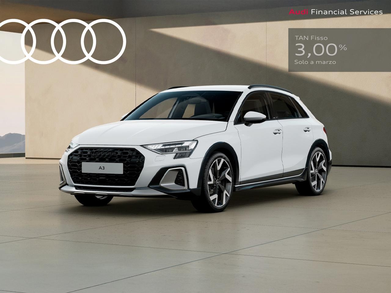 Audi A3 allstreet 1.5 tfsi mhev identity contrast 150cv s-tronic