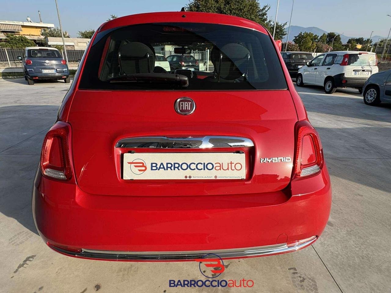 Fiat 500 1.0 Hybrid Red-2023