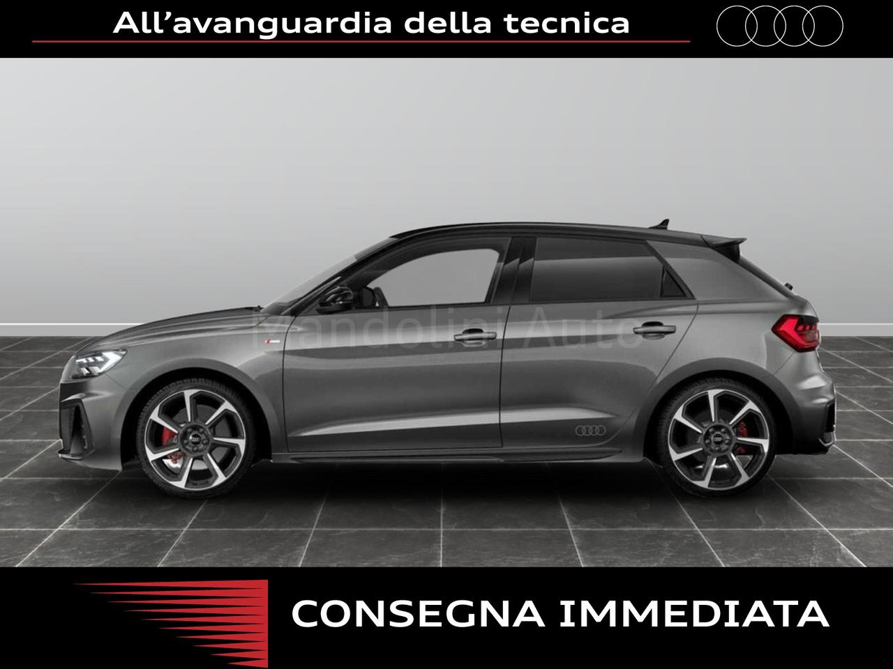 Audi A1 sportback 40 2.0 tfsi 207cv identity black s tronic