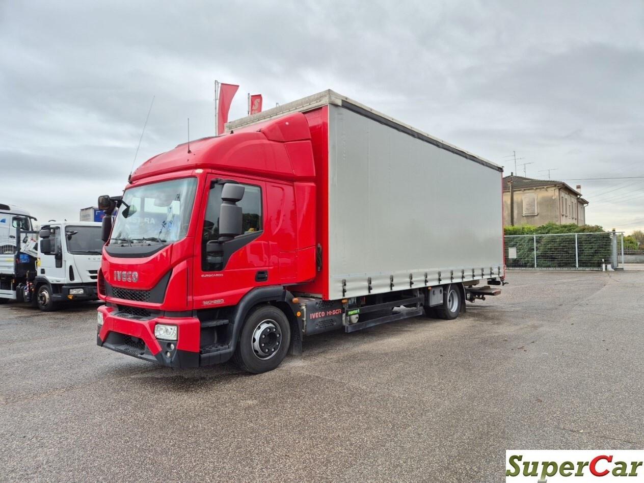 IVECO EUROCARGO 140-280 centina,sponda caricatrice