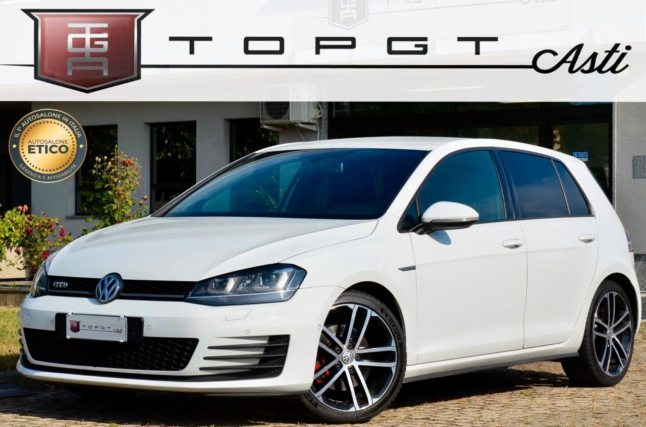 VOLKSWAGEN GOLF 5p 2.0 TDI GTD SPORT&SOUND 184cv, HI-FI DYNAUDIO, DRIVE MODE, XENO, 18", PERMUTE