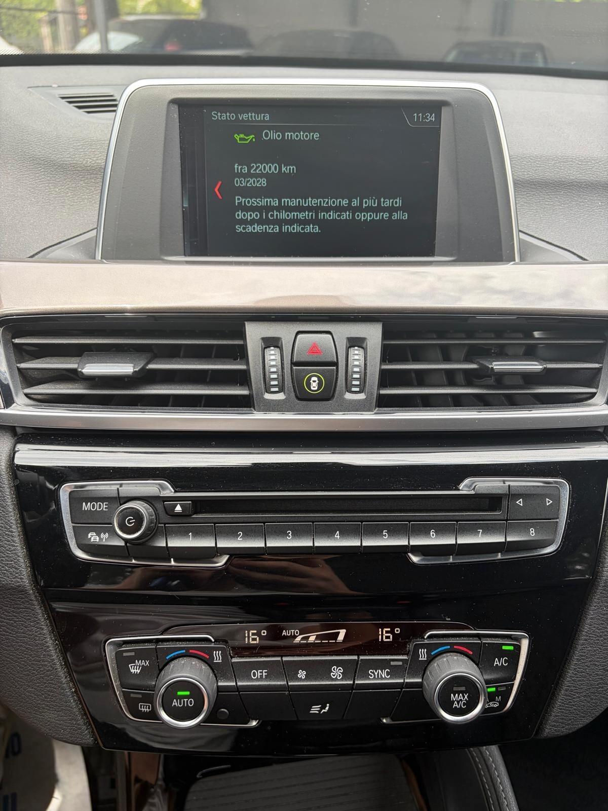 Bmw X1 xDrive18d xLine UNICO PROPRIETARIO