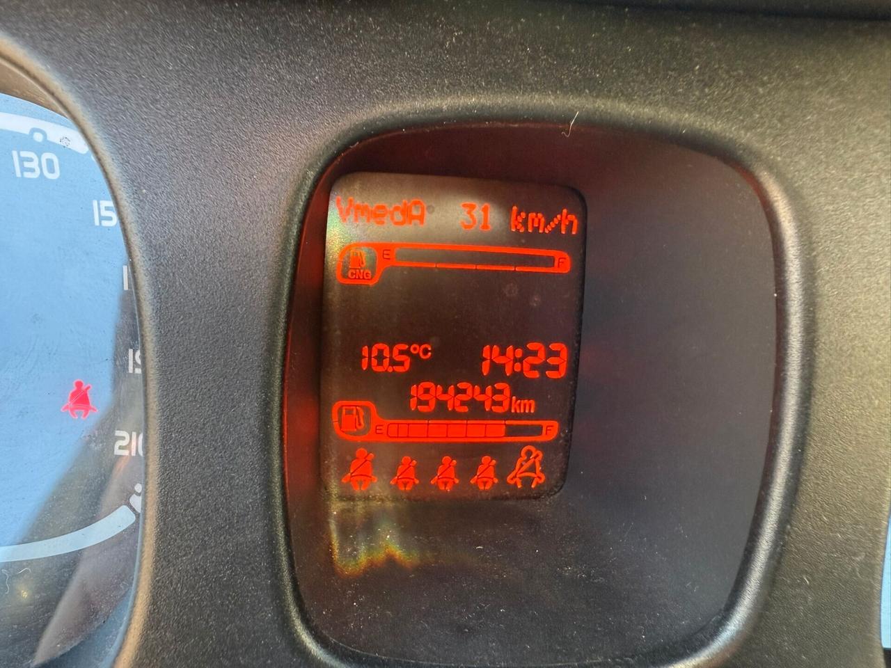 Fiat New Panda 0.9 t.air t. natural power benz/metano