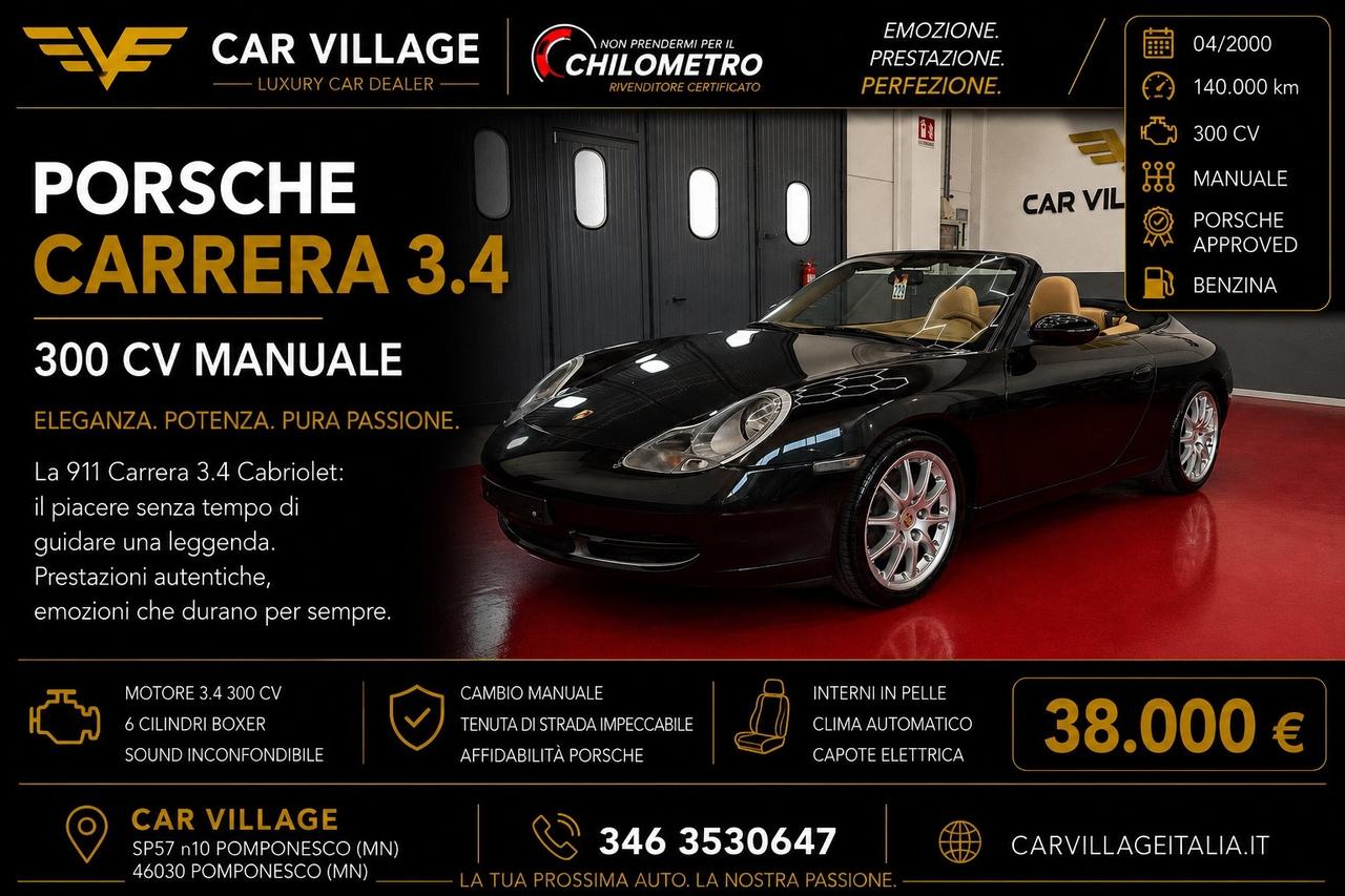Porsche 911 Carrera cat Cabriolet