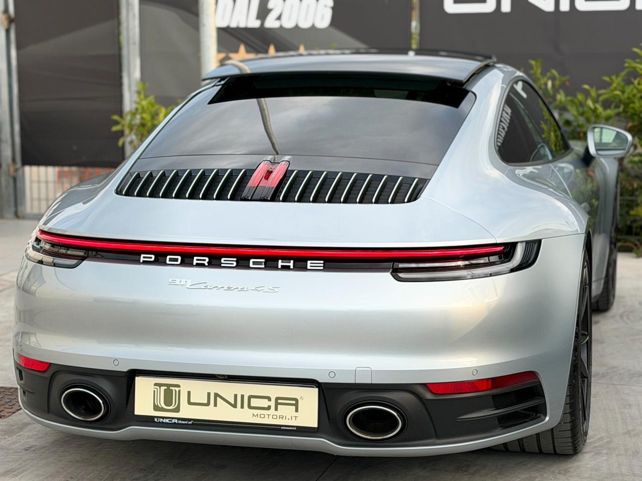 Porsche 911 992 COUPE' 3.0 450 CV CARRERA 4S PASM ITALIANA TETTO