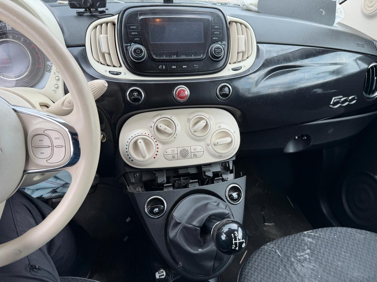 FIAT 500 ANNO 2018 1.2 BENZINA 69 CV *SINISTRATA