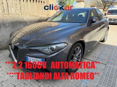 Alfa Romeo Giulia 2.2 160CV AT8 FULL OPTIONAL PREZZO SENZA VINCOLI UNIPRO' ITALIANA GARANZIA 12M FATTURABI