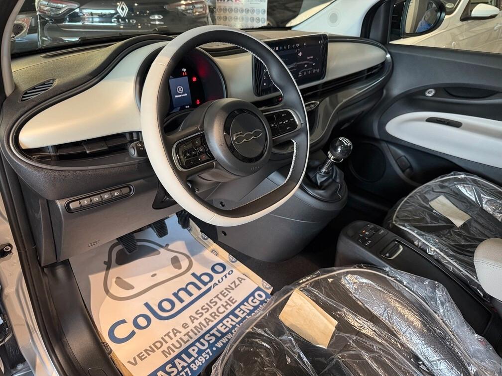 Fiat 500 1.0 hybrid La Prima Nav Led Cam App conn 17" Neopat