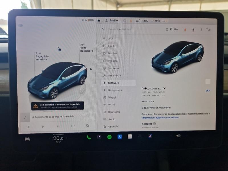 TESLA MODEL Y 75 KWH DUAL MOTOR LONG RANGE 4WD AUT. SUV