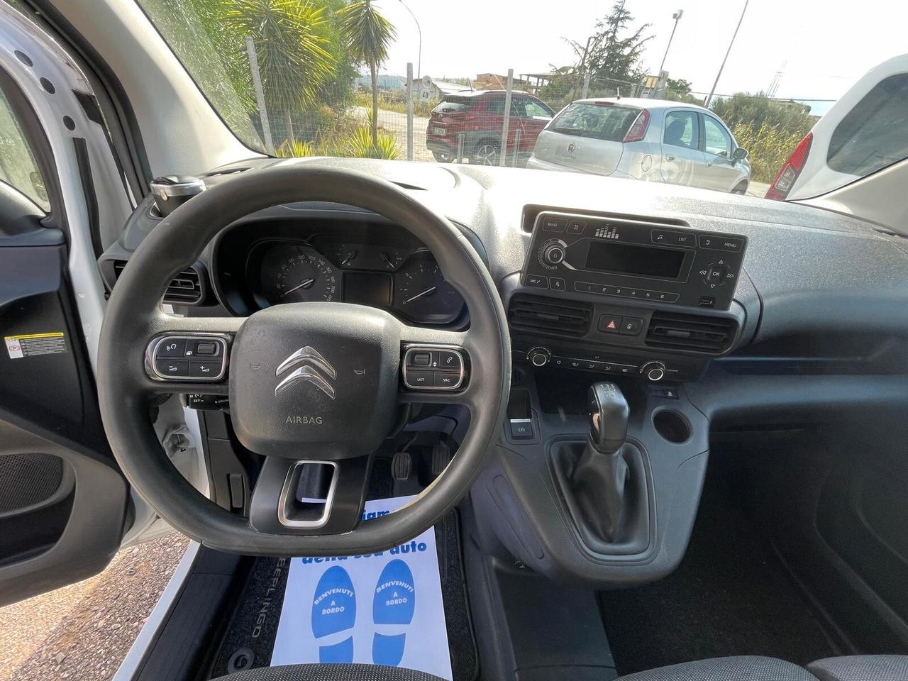 Citroen Berlingo 1.5 BlueHDi 102cv Van 3 posti AUTOCARRO