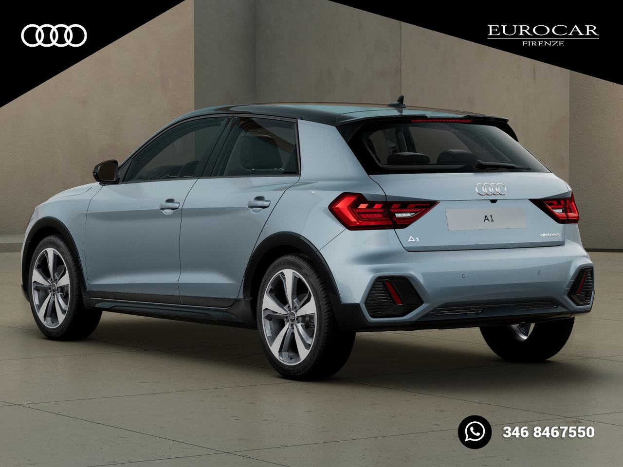 Audi A1 allstreet 30 1.0 tfsi identity contrast 116cv s tronic