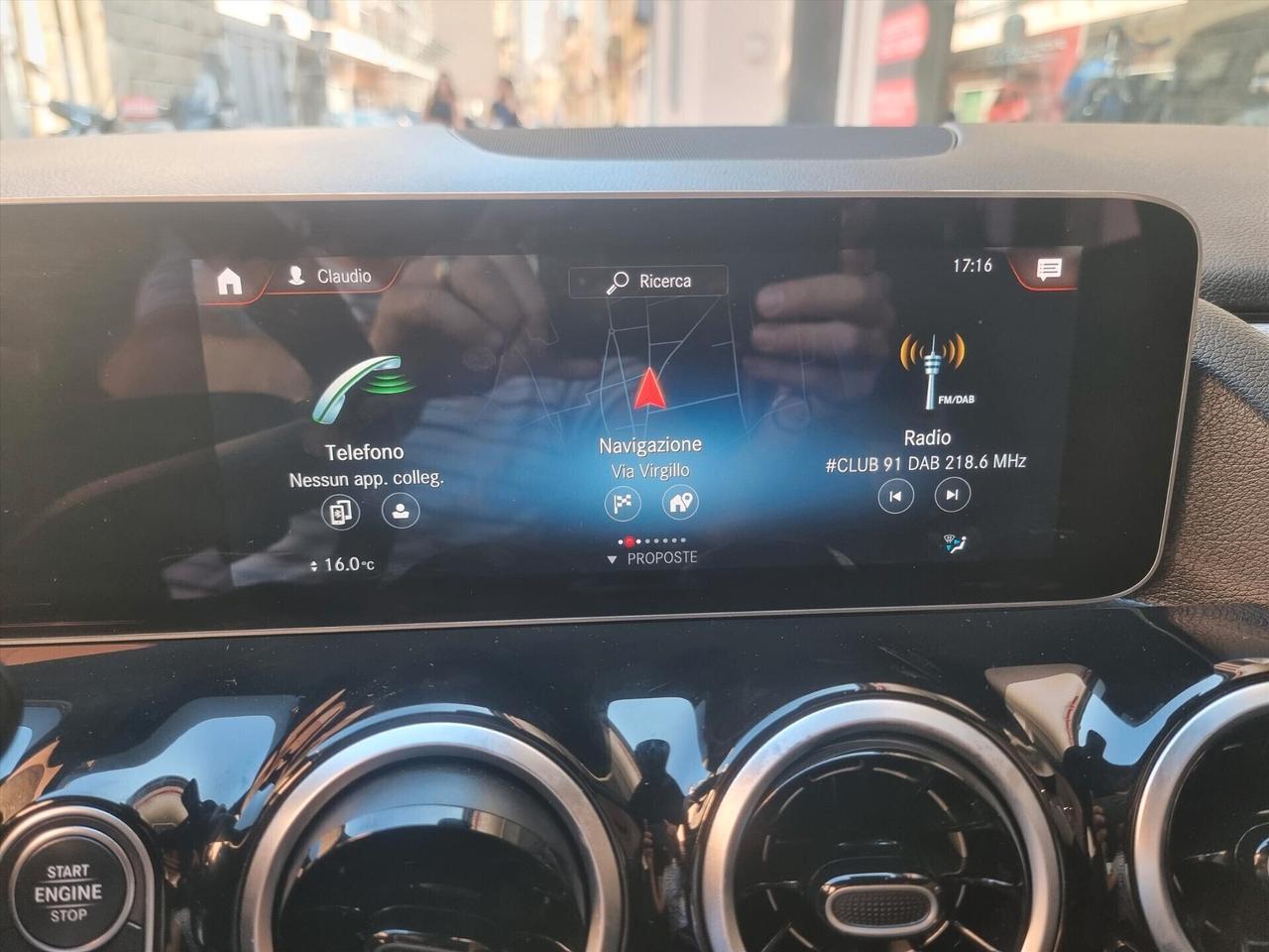 Mercedes-benz B 180 d Automatic Premium 115 CV ITALIANA