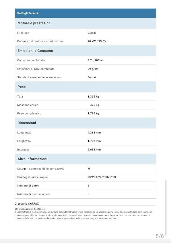 Fiat Tipo 1.3 M-Jet Lounge