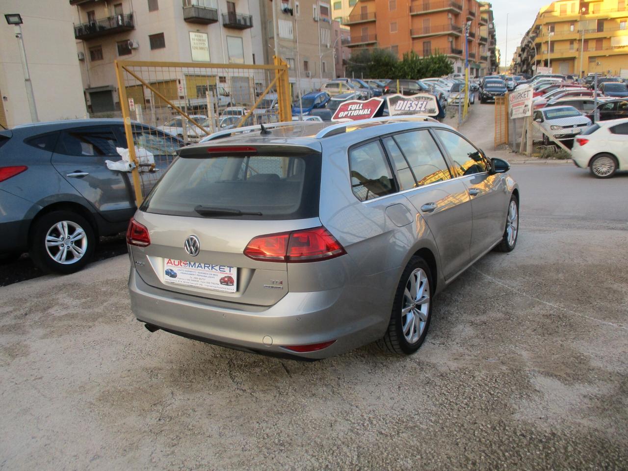 Volkswagen Golf S.W. 1.6 TDI 105 CV MOLTO BELLA