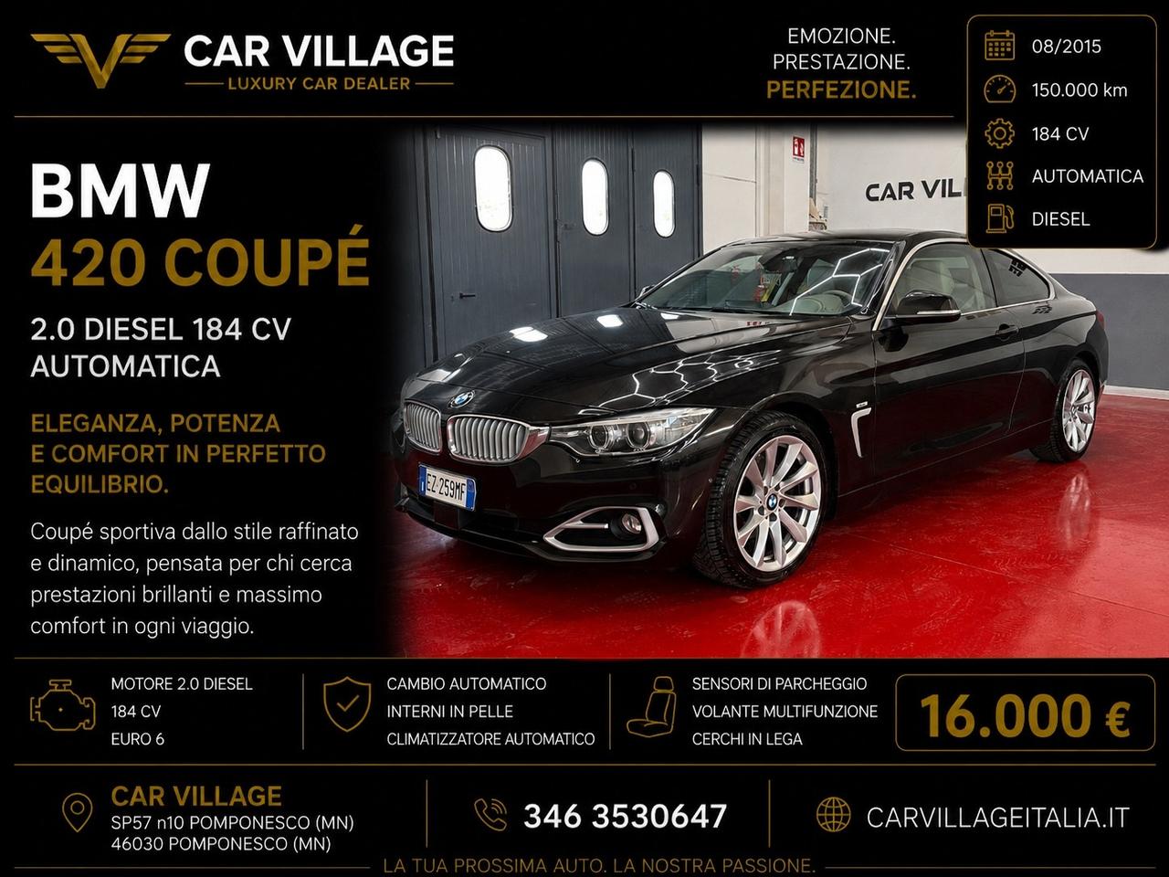 Bmw 420 420d Coupé Sport