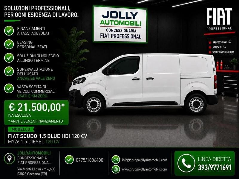 FIAT Scudo Fiat Scudo Blue Hdi 1.5 diesel 120 cv offerta Iva 22% esclusa