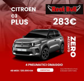 Citroen C3 NOLEGGIO A LUNGO TERMINE