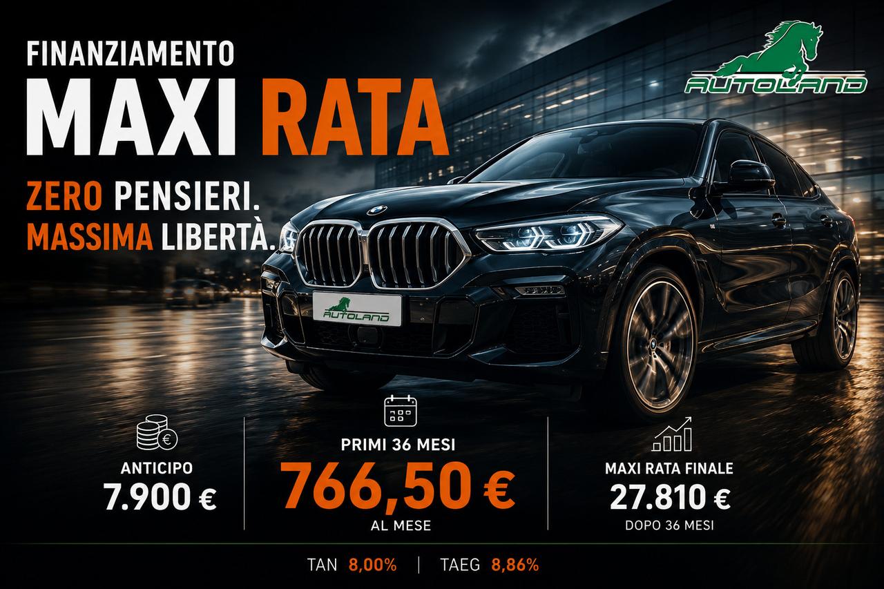 BMW X6 xdrive40i mhev 48V Msport auto Tetto unipro