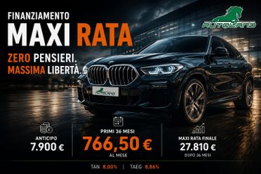 BMW X6 xdrive40i mhev 48V Msport auto Tetto unipro