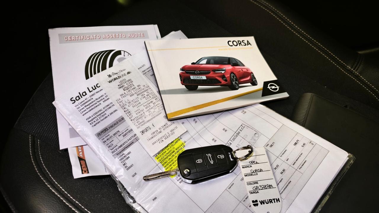 Opel Corsa VI 2020 1.2 Edition 75cv OK NEOPATENTATI