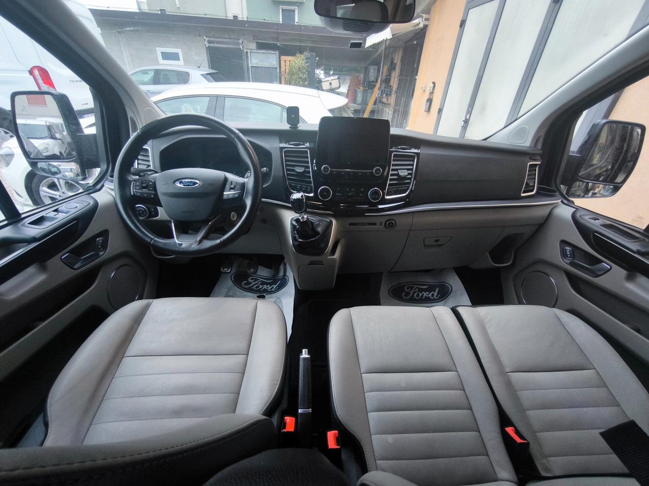 FORD TOURNEO CUSTOM TDCI-TITANIUM-9 POSTI-2021-GANCIO TRAINO