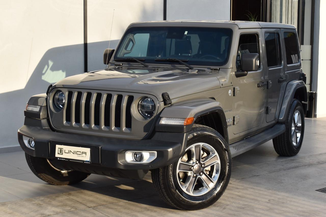 Jeep Wrangler Unlimited 2.2 Mjt 200 CV II SAHARA ITALIANA GOMME NUOVE