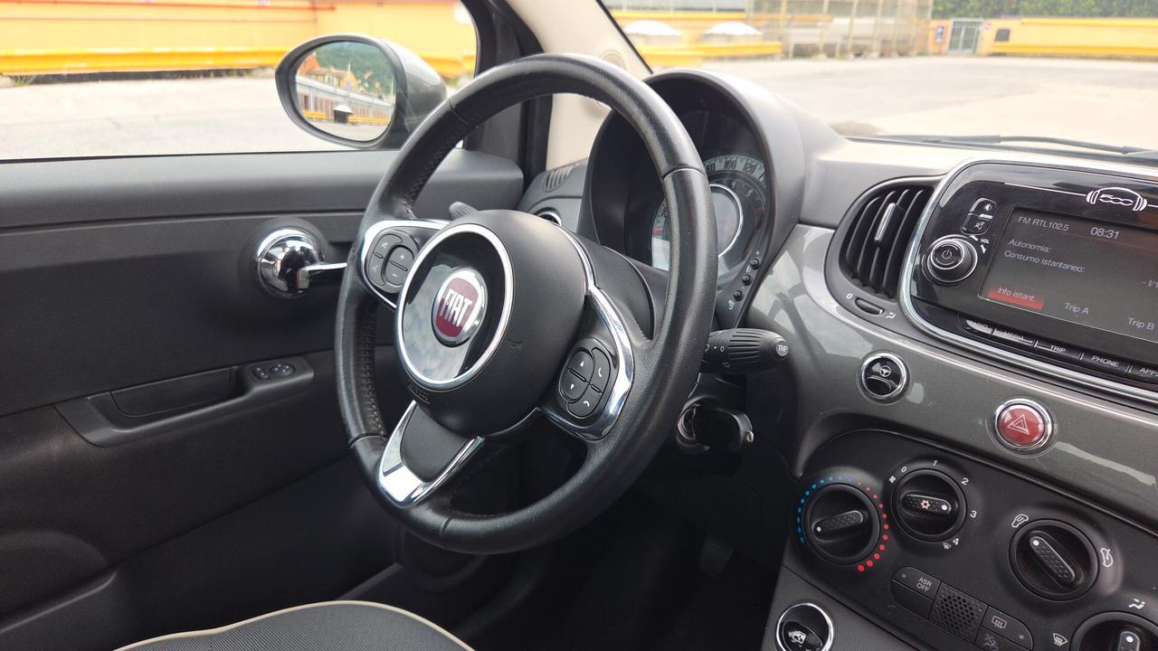 FIAT 500 1.2 LOUNGE - UNICO PROPRIETARIO - SOLO 6990