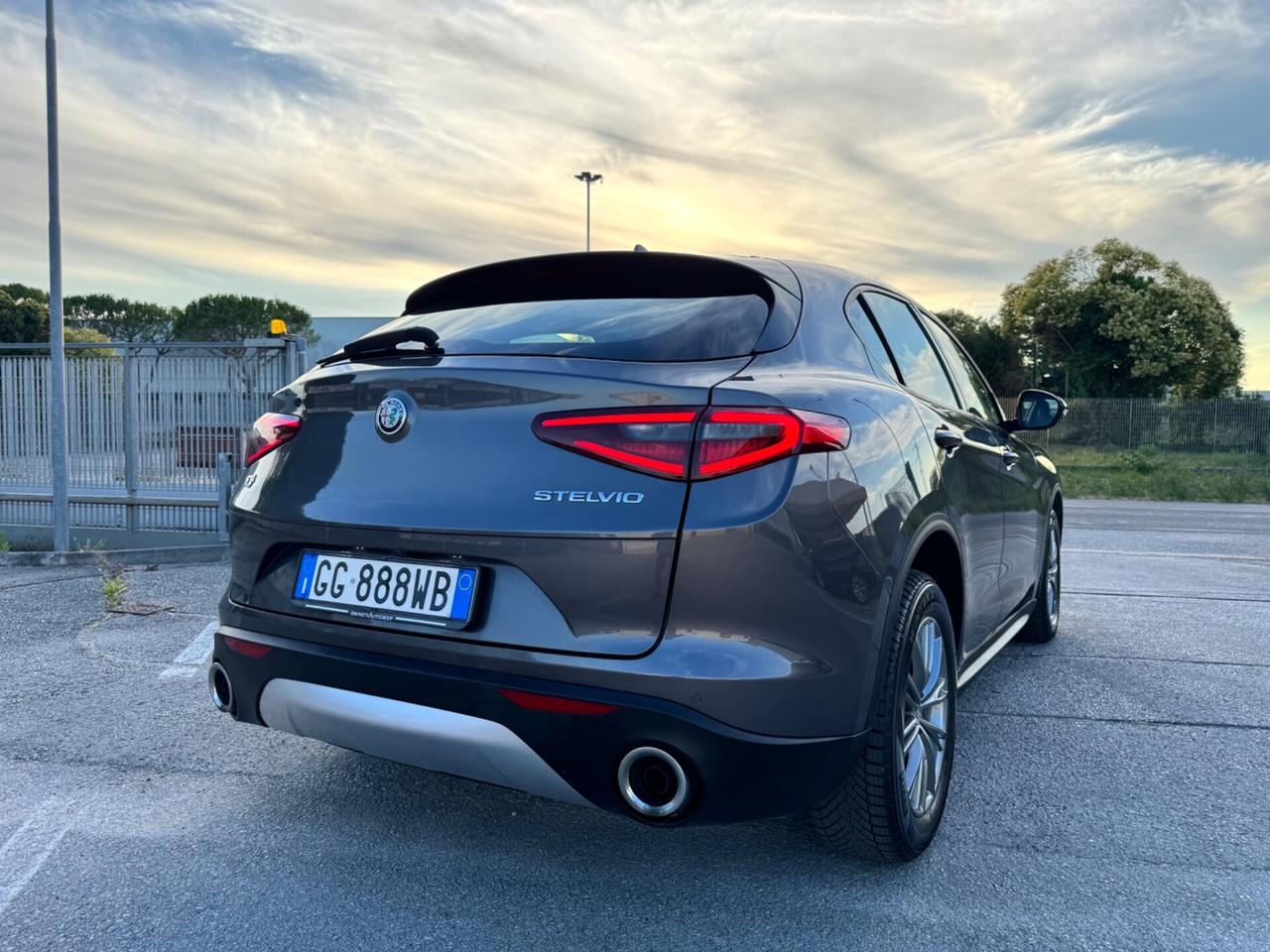 ALFA ROMEO STELVIO 2.2 190Cv AT8 Q4 - Led Navi