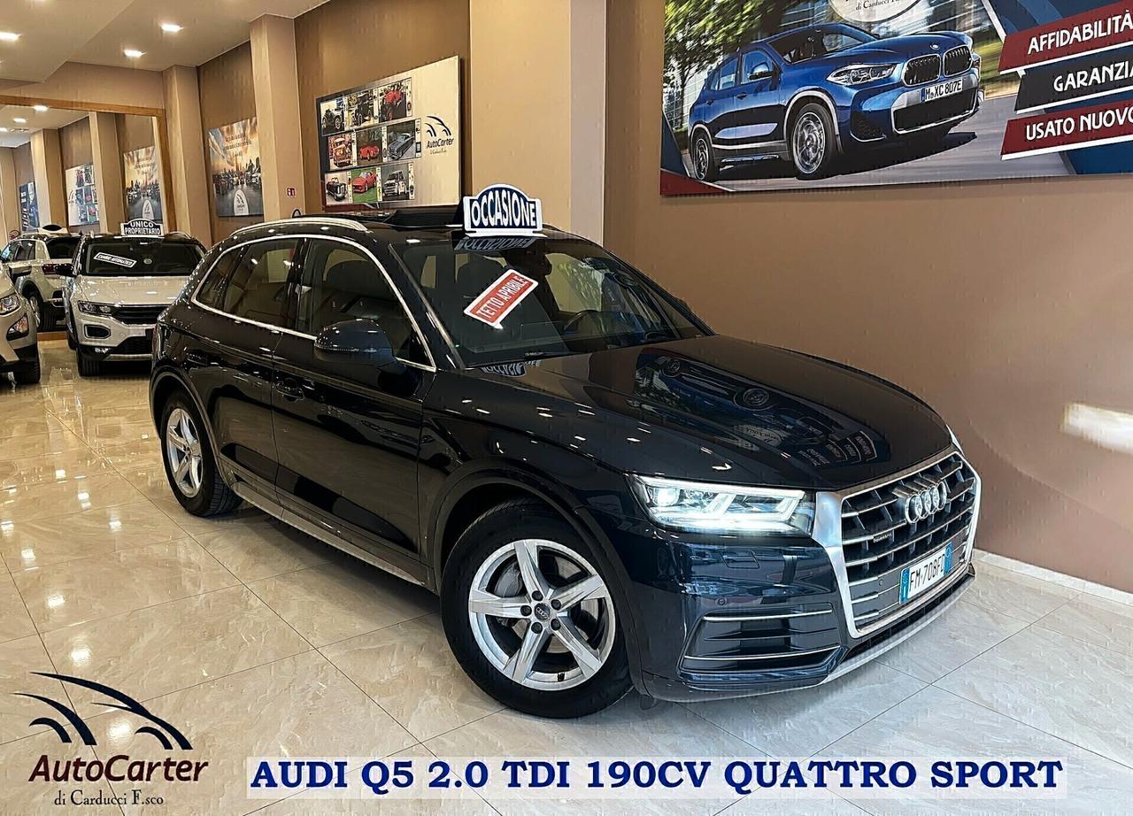 Audi Q5 2.0 TDI 190CV QUATTRO** TETTO**PERFETTA