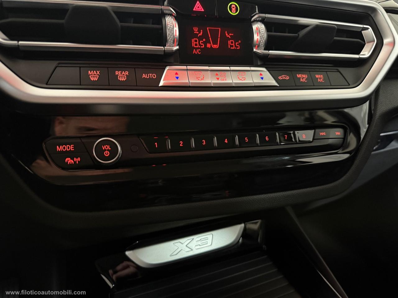 BMW X3 xDrive20d 48V UNICO PROPRIETAFIO DIESEL IBRIDO | PELLE