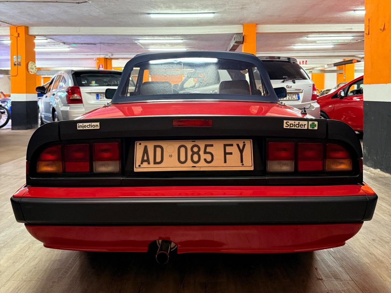 STUPENDA ALFA ROMEO SPIDER QUADRIFOGLIO VERDE IN CONDIZIONI DA VETRINA